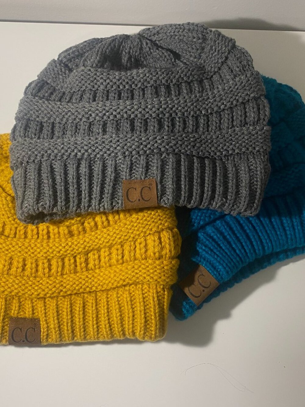 Bundle (3) C.C Knit Beanies